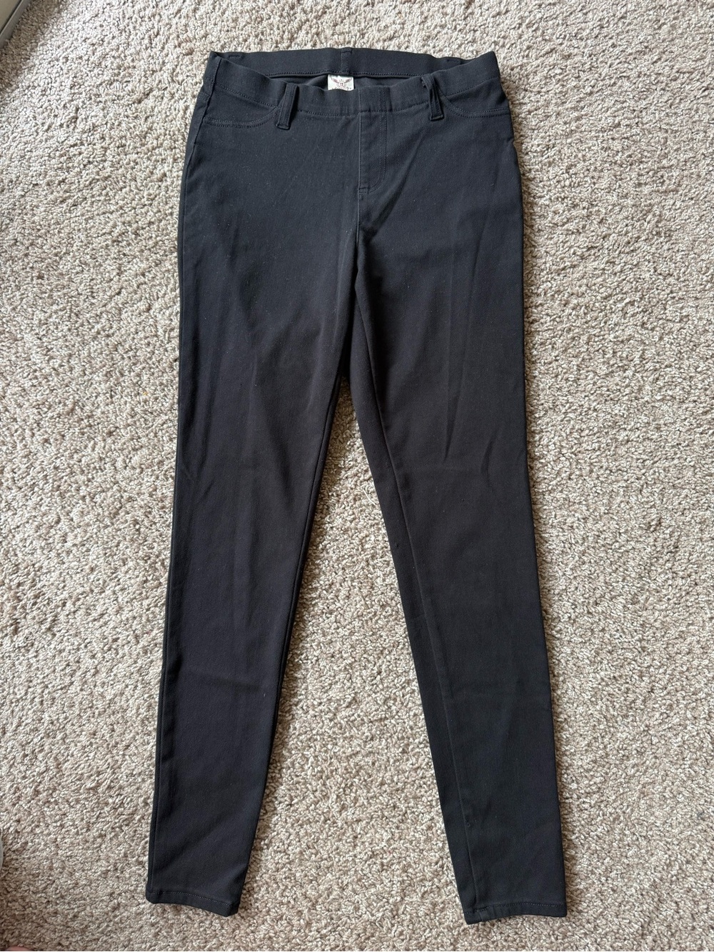 Faded Glory Black Slim Stretch Leggings